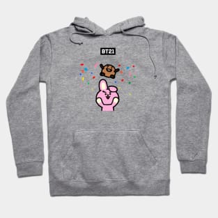 bt21 bts exclusive design 12 Hoodie